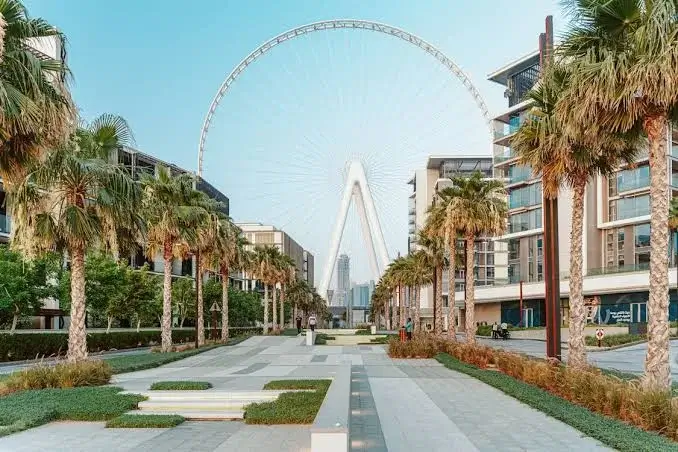 Representative Dubai location image for Bluewaters Island Dubai