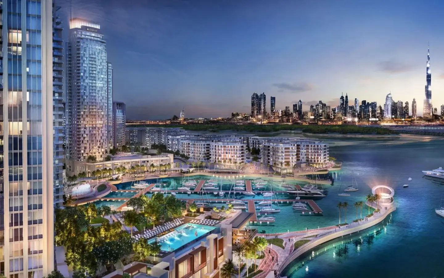 Representative Dubai location image for Dubai Creek Harbour
