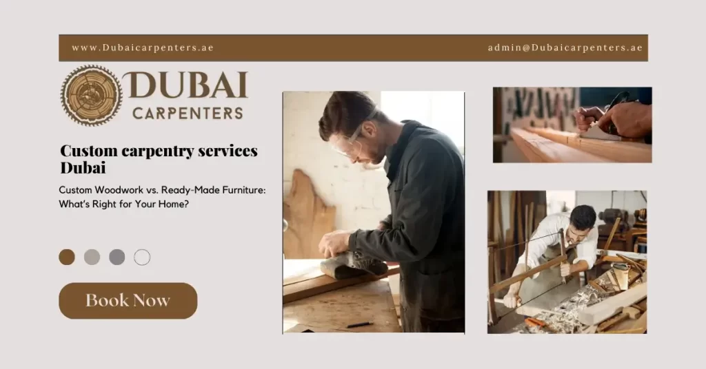 Custom Carpentry Services in Dubai